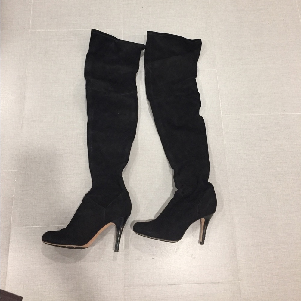 Cole Haan - Over the knee or scrunchy suede boots